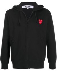 comme des garçons zip hoodie