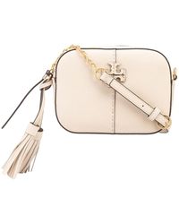tory burch mcgraw floral camera bolsa