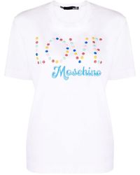 Love Moschino T-shirts for Women - Up to 74% off | Lyst