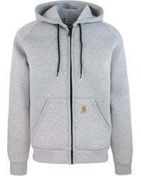 Carhartt - Felpa Hooded Car-Lux Heather - Lyst