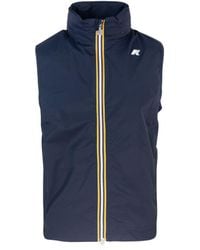 K-Way - Gilet Valen Stretch Depth - Lyst