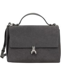 Patrizia Pepe - Borsa Crossbody Suede Bluish - Lyst