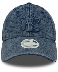 KTZ - Cappellino 9Twenty New York Yankees Mlb Stone Denim Pastel - Lyst