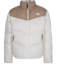 The North Face - Giubbino Saikuru Mushroom/ Dune - Lyst