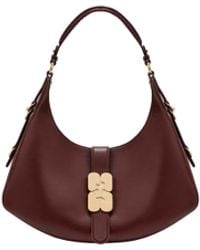 Ganni - Borsa Kat Small Chicory Coffe - Lyst