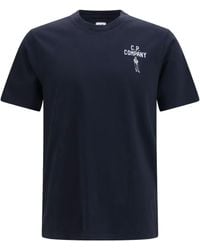 C.P. Company - Logo T-Shirt - Lyst