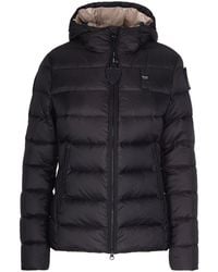 Blauer - Piumino Charme Nero Interno - Lyst