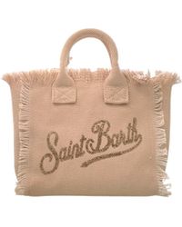 MC2 Saint Barth - Borsa Vanity Mini Strass - Lyst