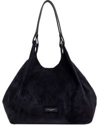 Gianni Chiarini - Borsa Dua Suede Notturno - Lyst