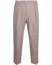 BRIGLIA - Pantalone Sartoriale Flanella - Lyst