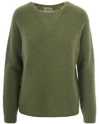Weekend by Maxmara - Knitted Crew Neck Sweater - Lyst