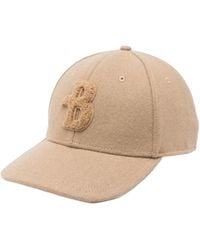 Ballantyne - Cappellino Logo Con Visiera Light Camel - Lyst