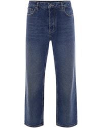 Off-White c/o Virgil Abloh - Straight Leg Denim Jeans - Lyst