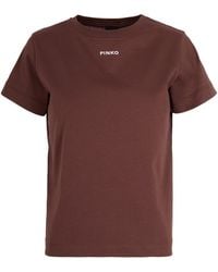 Pinko - T-Shirt Logo Print - Lyst