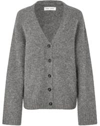 Samsøe & Samsøe - Sajeanne Cardigan 15425 Iron Gate - Lyst