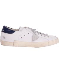 Philippe Model - Sneaker Prsx Low Bianco/Blu - Lyst