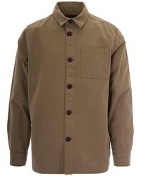 Barbour - Overshirt Washed Cotton Bleached - Lyst