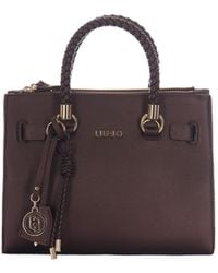 Liu Jo - Borsa Satchel S Testa Di Moro - Lyst
