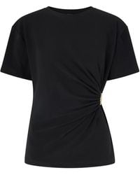 Pinko - Limousine Draped T-Shirt - Lyst