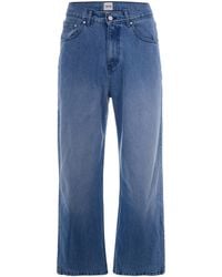 Arte' - Jeans Circle Logo Denim Bleach - Lyst