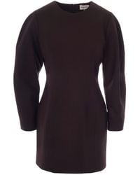 P.A.R.O.S.H. - Short Long-Sleeve Dress - Lyst
