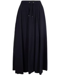 Herno - Ultralight Stretch Nylon Midi Skirt - Lyst