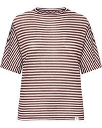 Peuterey - T-Shirt Linen-Blend - Lyst