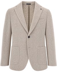 BRERAS Milano - Giacca Principe Di Galles - Lyst