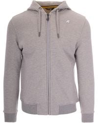 K-Way - Felpa Antony Mid Melange - Lyst