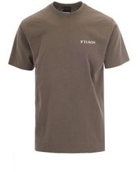 Filson - T-Shirt Scenic Graphic Hawk - Lyst