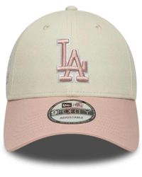 KTZ - Cappellino La Dodgers Mlb World Series Patch Light - Lyst