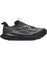 Hoka One One - Sporty Sneakers With Tpu Reinforcement And Reflective Laces - Lyst
