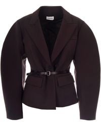 P.A.R.O.S.H. - Double-Breasted Virgin Wool Blazer - Lyst