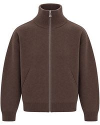 Axel Arigato - Cardigan Full Zip Dark - Lyst