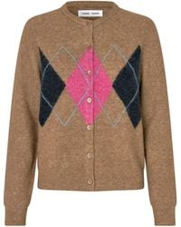 Samsøe & Samsøe - Cardigan Sanor Short Lead - Lyst