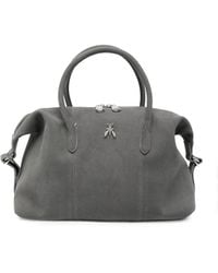 Patrizia Pepe - Borsa New Business Suede Bluish - Lyst