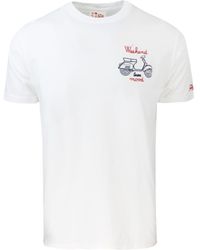 Mc2 Saint Barth - Mc2 Shirt Shirt Girocollo Mezzo Motino - Lyst