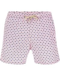 MC2 Saint Barth - Costume Comfort Light Spring Geo Tie - Lyst
