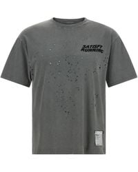 Satisfy - T-Shirt Mothtech Running Faded - Lyst