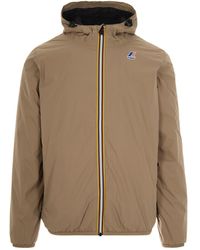 K-Way - Giubbino Le Vrai 4.0 Claude Warm Taupe - Lyst