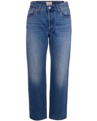 Levi's - Jeans 501 Med Worn - Lyst