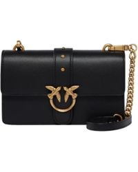 Pinko - Borsa Mini Love Bag One Nero Antique - Lyst