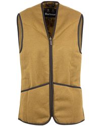 Barbour - Zip-Front Fleece Vest - Lyst