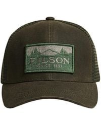 Filson - Cappellino Waxed Logger Otter - Lyst