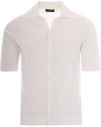Ballantyne - Camicia Cotone Butter - Lyst