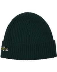 Lacoste - Berretto Logo Sinople - Lyst