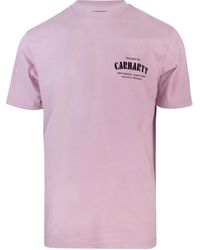 Carhartt - Maglietta S/S Catalogo C Logo Hortensia - Lyst