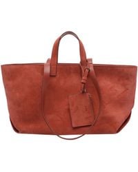 A.P.C. - Borsa Le Drummer Terracotta - Lyst