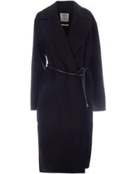 Sportmax - Oversized Pure Virgin Wool Coat - Lyst