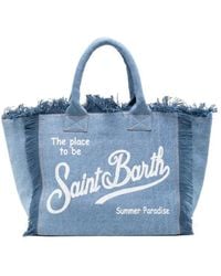 MC2 Saint Barth - Borsa Vanity Denim - Lyst